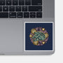Travel To The Stars-None-Glossy-Sticker-glitchygorilla