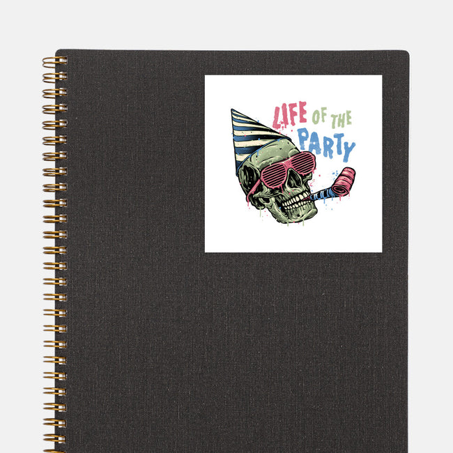 Life Of The Party-None-Glossy-Sticker-glitchygorilla
