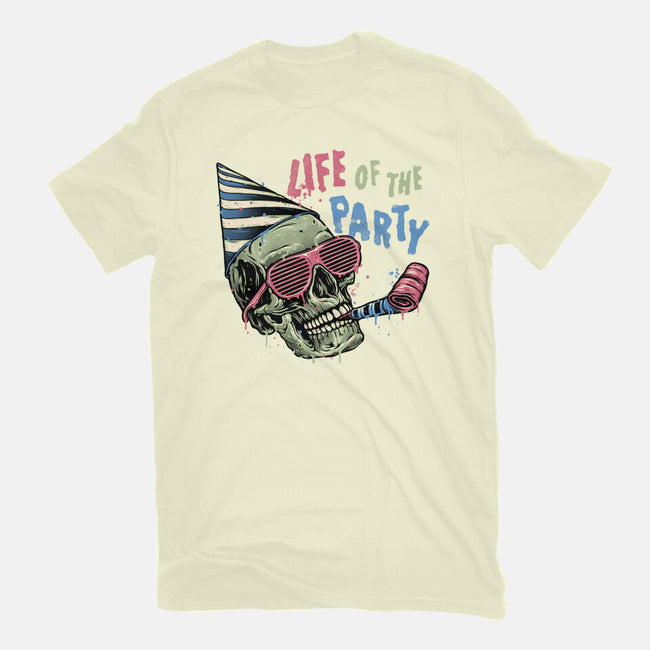 Life Of The Party-Mens-Basic-Tee-glitchygorilla