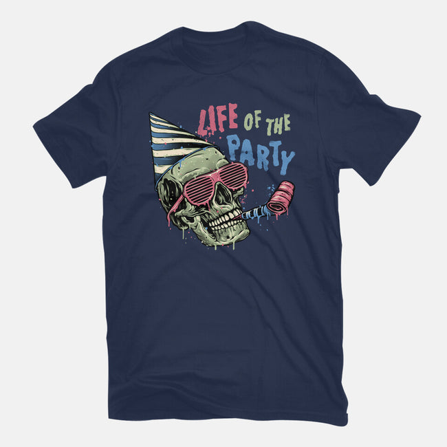 Life Of The Party-Mens-Heavyweight-Tee-glitchygorilla