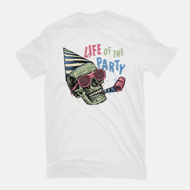 Life Of The Party-Mens-Basic-Tee-glitchygorilla