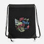 Life Of The Party-None-Drawstring-Bag-glitchygorilla