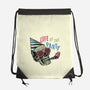 Life Of The Party-None-Drawstring-Bag-glitchygorilla