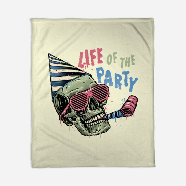 Life Of The Party-None-Fleece-Blanket-glitchygorilla