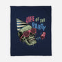 Life Of The Party-None-Fleece-Blanket-glitchygorilla