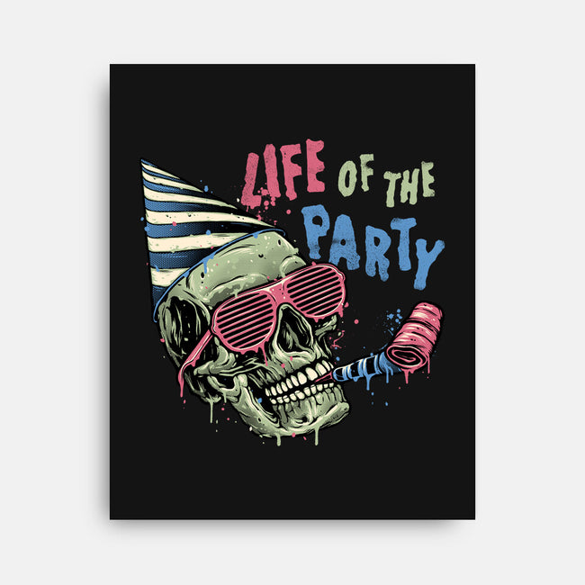 Life Of The Party-None-Stretched-Canvas-glitchygorilla