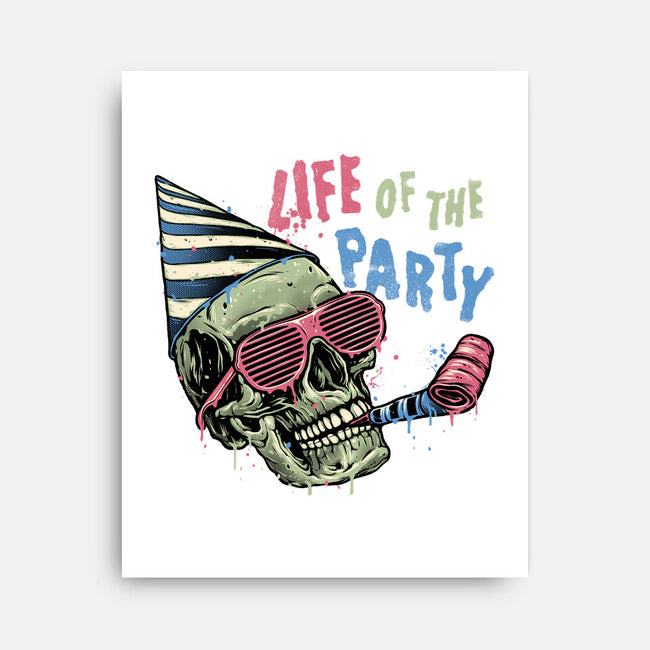 Life Of The Party-None-Stretched-Canvas-glitchygorilla