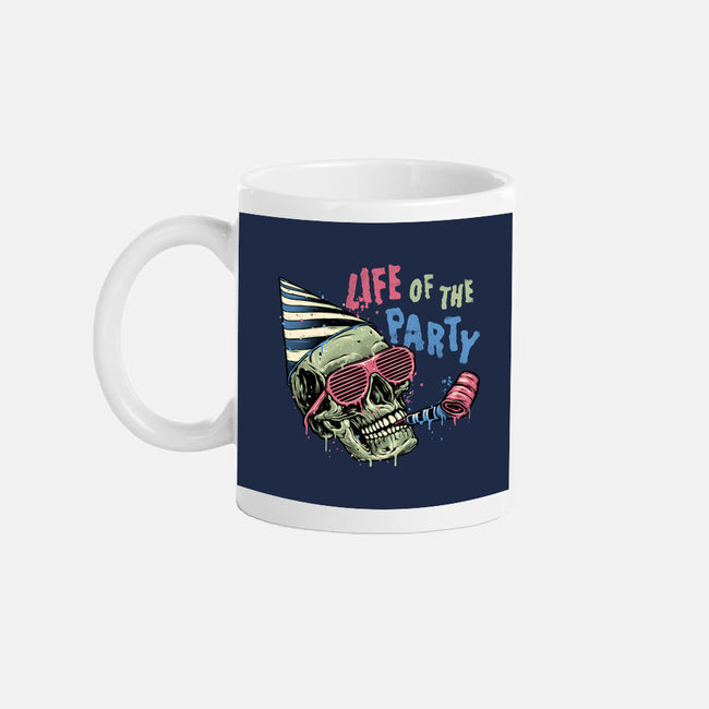 Life Of The Party-None-Mug-Drinkware-glitchygorilla