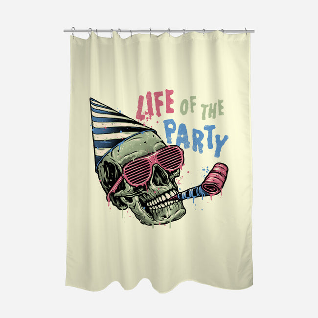 Life Of The Party-None-Polyester-Shower Curtain-glitchygorilla