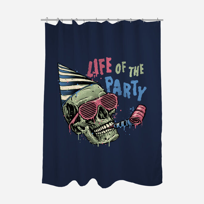 Life Of The Party-None-Polyester-Shower Curtain-glitchygorilla