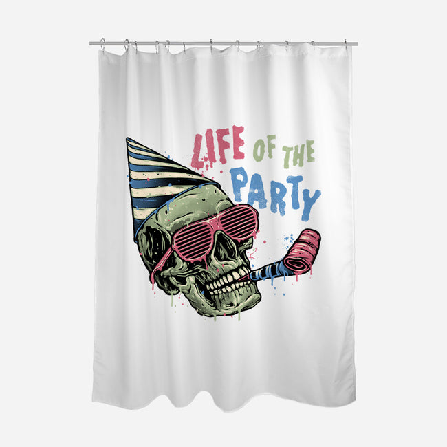 Life Of The Party-None-Polyester-Shower Curtain-glitchygorilla
