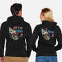 Life Of The Party-Unisex-Zip-Up-Sweatshirt-glitchygorilla