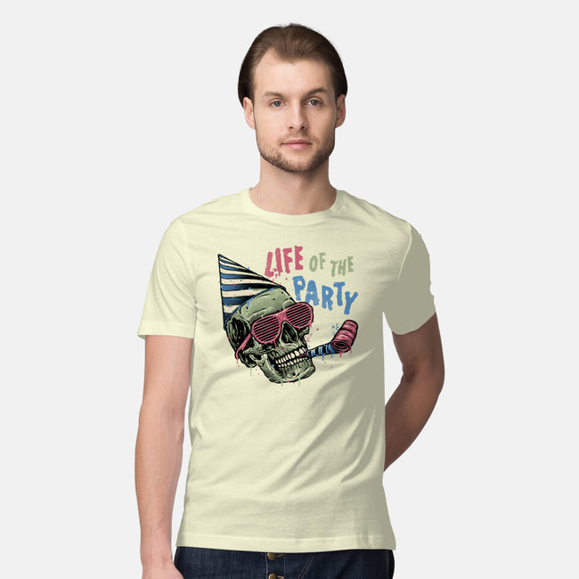Life Of The Party-Mens-Premium-Tee-glitchygorilla