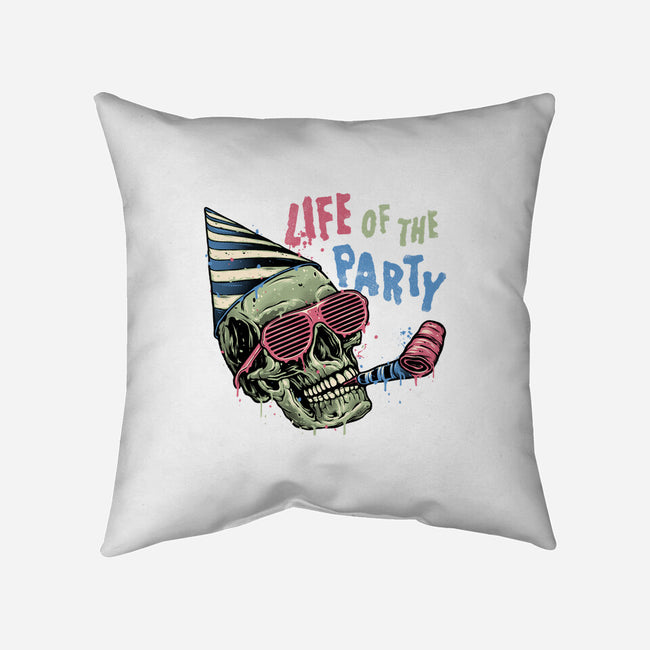 Life Of The Party-None-Removable Cover w Insert-Throw Pillow-glitchygorilla