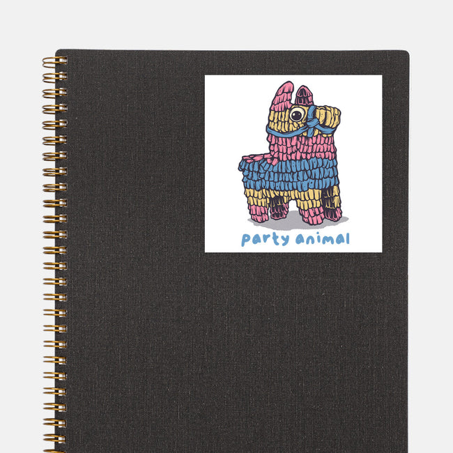 Party Animal-None-Glossy-Sticker-glitchygorilla