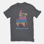 Party Animal-Mens-Basic-Tee-glitchygorilla