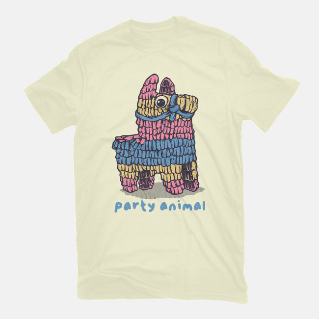 Party Animal-Mens-Premium-Tee-glitchygorilla
