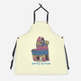 Party Animal-Unisex-Kitchen-Apron-glitchygorilla