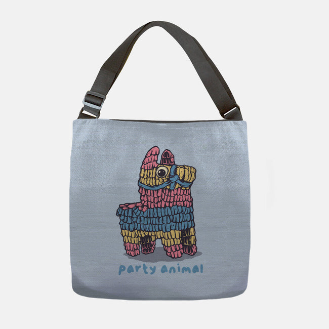Party Animal-None-Adjustable Tote-Bag-glitchygorilla