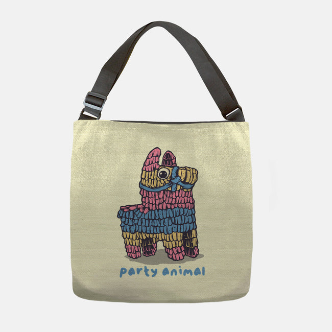 Party Animal-None-Adjustable Tote-Bag-glitchygorilla