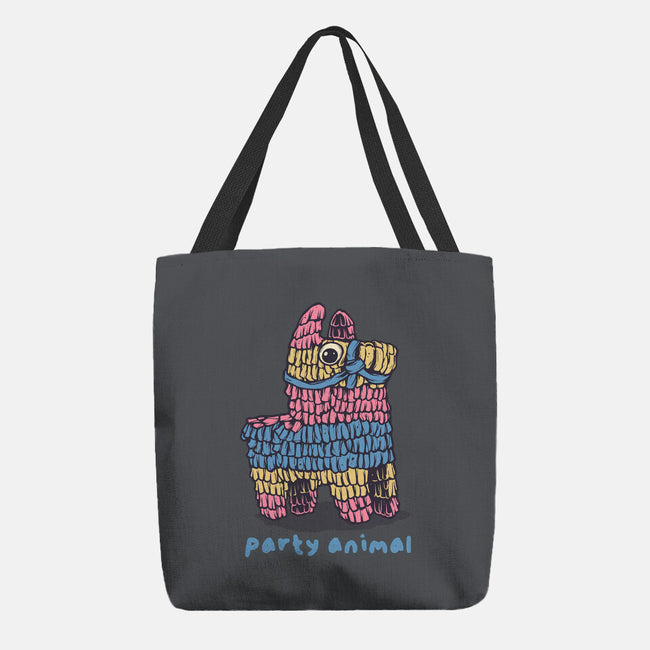 Party Animal-None-Basic Tote-Bag-glitchygorilla