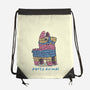 Party Animal-None-Drawstring-Bag-glitchygorilla