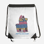 Party Animal-None-Drawstring-Bag-glitchygorilla