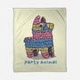 Party Animal-None-Fleece-Blanket-glitchygorilla