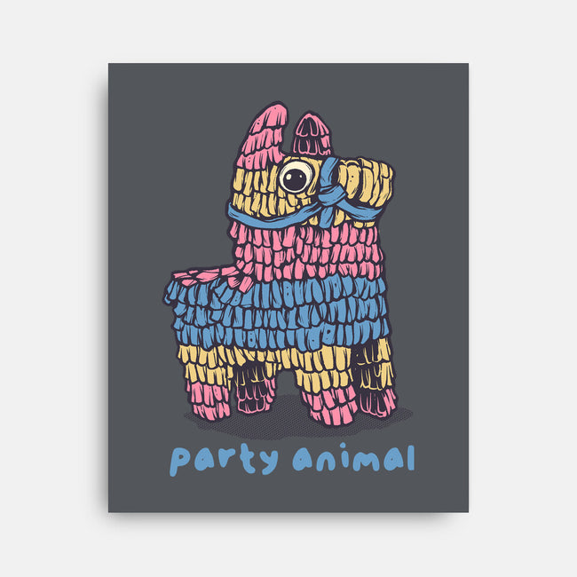 Party Animal-None-Stretched-Canvas-glitchygorilla