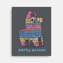 Party Animal-None-Stretched-Canvas-glitchygorilla