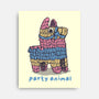 Party Animal-None-Stretched-Canvas-glitchygorilla