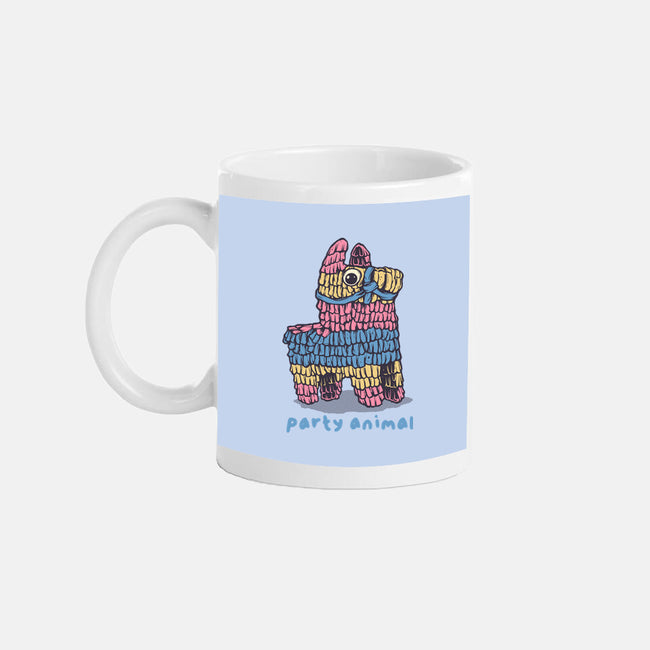 Party Animal-None-Mug-Drinkware-glitchygorilla