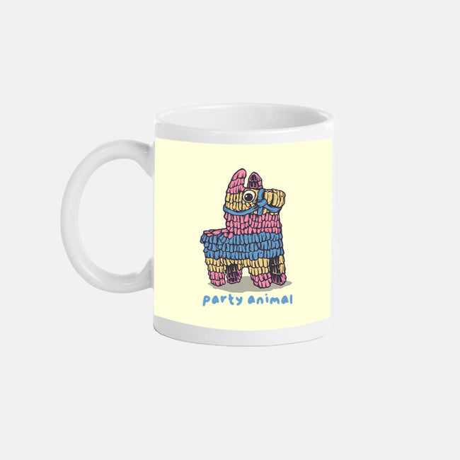 Party Animal-None-Mug-Drinkware-glitchygorilla
