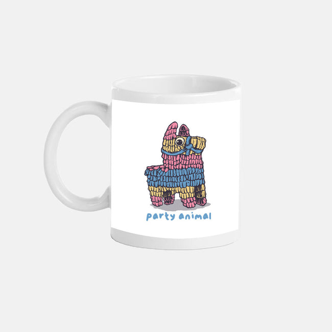Party Animal-None-Mug-Drinkware-glitchygorilla