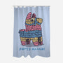 Party Animal-None-Polyester-Shower Curtain-glitchygorilla