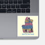 Party Animal-None-Glossy-Sticker-glitchygorilla