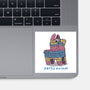 Party Animal-None-Glossy-Sticker-glitchygorilla