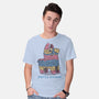 Party Animal-Mens-Basic-Tee-glitchygorilla