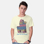 Party Animal-Mens-Basic-Tee-glitchygorilla