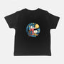 Painting The Night-Baby-Basic-Tee-glitchygorilla