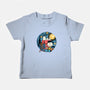 Painting The Night-Baby-Basic-Tee-glitchygorilla
