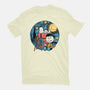 Painting The Night-Mens-Basic-Tee-glitchygorilla