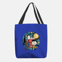 Painting The Night-None-Basic Tote-Bag-glitchygorilla