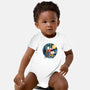 Painting The Night-Baby-Basic-Onesie-glitchygorilla