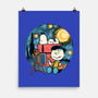 Painting The Night-None-Matte-Poster-glitchygorilla