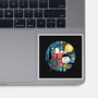 Painting The Night-None-Glossy-Sticker-glitchygorilla
