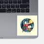 Painting The Night-None-Glossy-Sticker-glitchygorilla