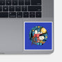 Painting The Night-None-Glossy-Sticker-glitchygorilla