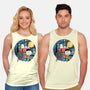 Painting The Night-Unisex-Basic-Tank-glitchygorilla