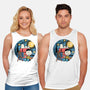 Painting The Night-Unisex-Basic-Tank-glitchygorilla